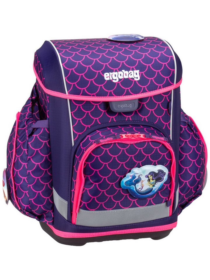 ergobag Schulranzen cubo light Set COLOR FLASH von ergobag
