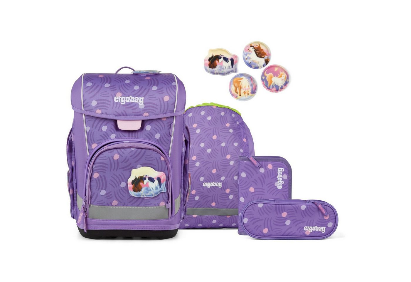 ergobag Schulranzen cubo light von ergobag