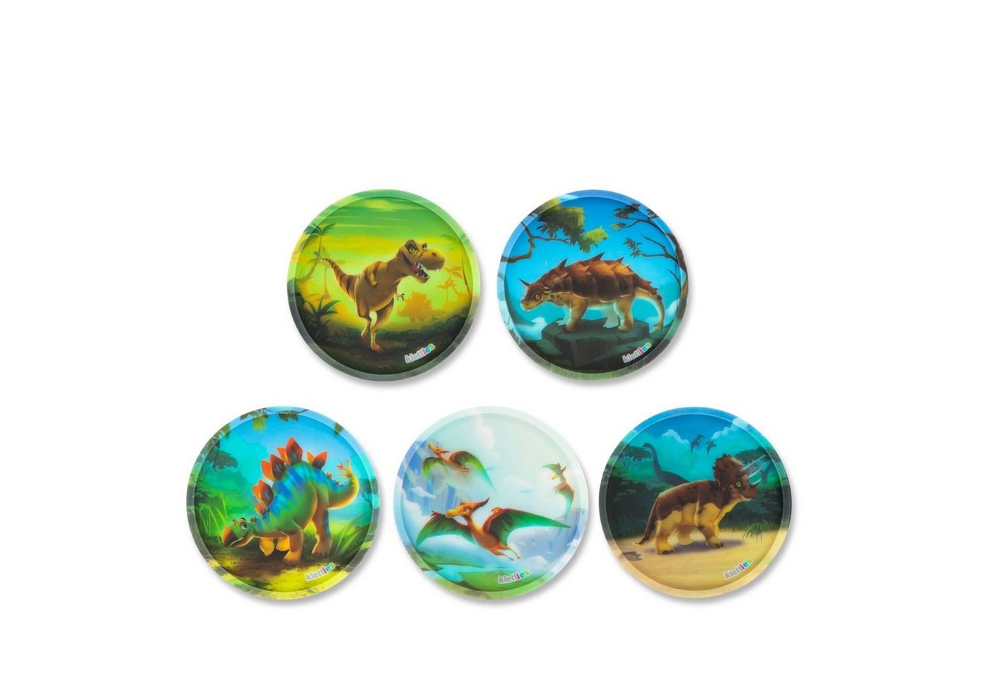 ergobag Schulranzen ergobag Kletties-Set Dinosaurier von ergobag