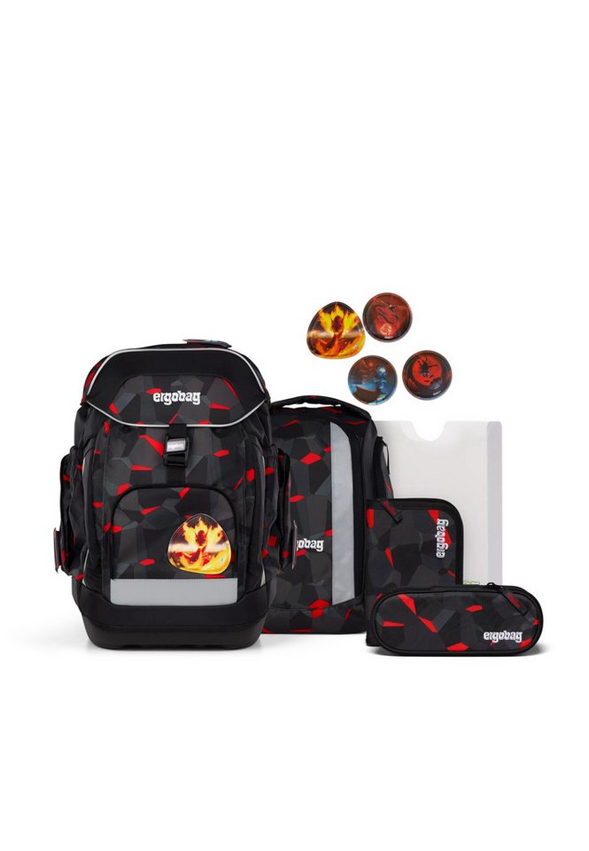 ergobag Schulranzen maxi Set (6-tlg., 6-teiliges Set) von ergobag