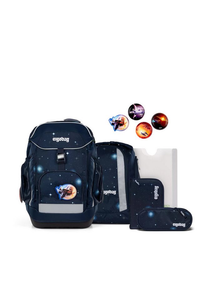 ergobag Schulranzen maxi Set (6-tlg., 6-teiliges Set) von ergobag
