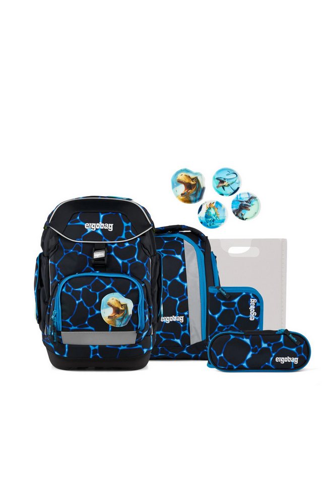 ergobag Schulranzen pack Set (6-tlg., 6-teiliges Set) von ergobag
