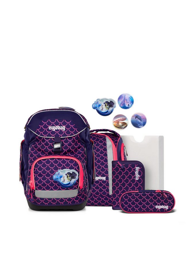 ergobag Schulranzen pack Set (6-tlg., 6-teiliges Set) von ergobag