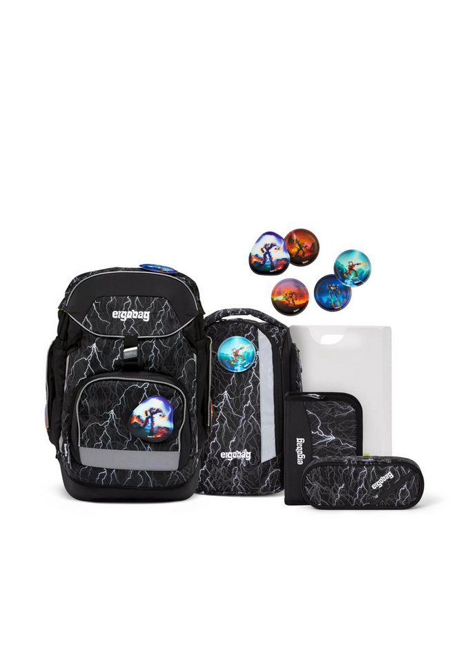 ergobag Schulranzen pack Set (6-tlg., 6-teiliges Set) von ergobag
