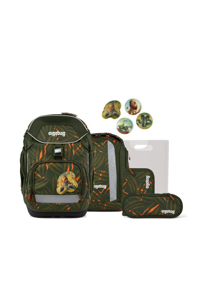 ergobag Schulranzen pack Set (6-tlg., 6-teiliges Set) von ergobag