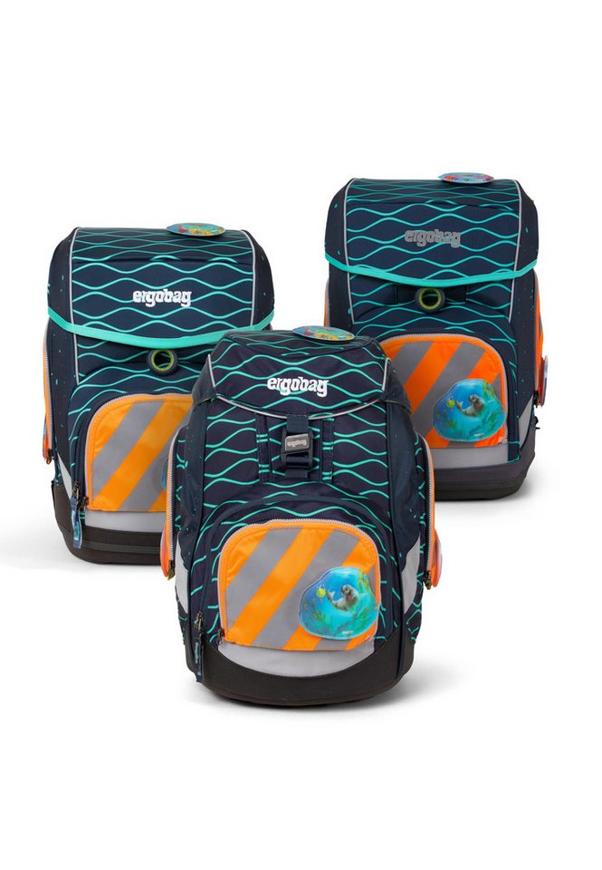 ergobag Schulranzen pack Sicherheitsset mit Reflektorstreifen (3-tlg) von ergobag