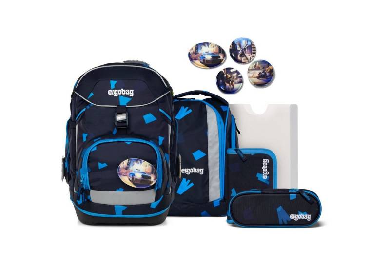 ergobag Schulranzen Pack Schulrucksack Set 6-tlg. VerfolgBärjagd 2025 von ergobag