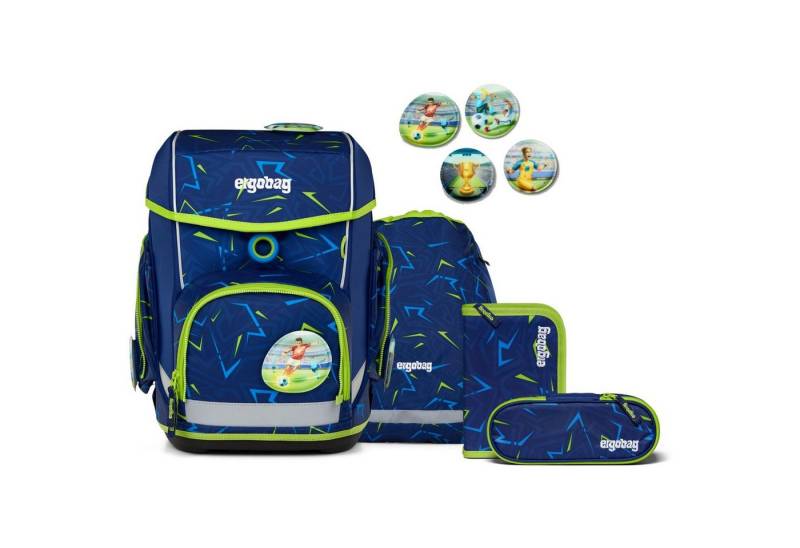 ergobag Schulranzen Cubo Schulranzen Set 5-tlg. SpitzenreitBär 2025 von ergobag