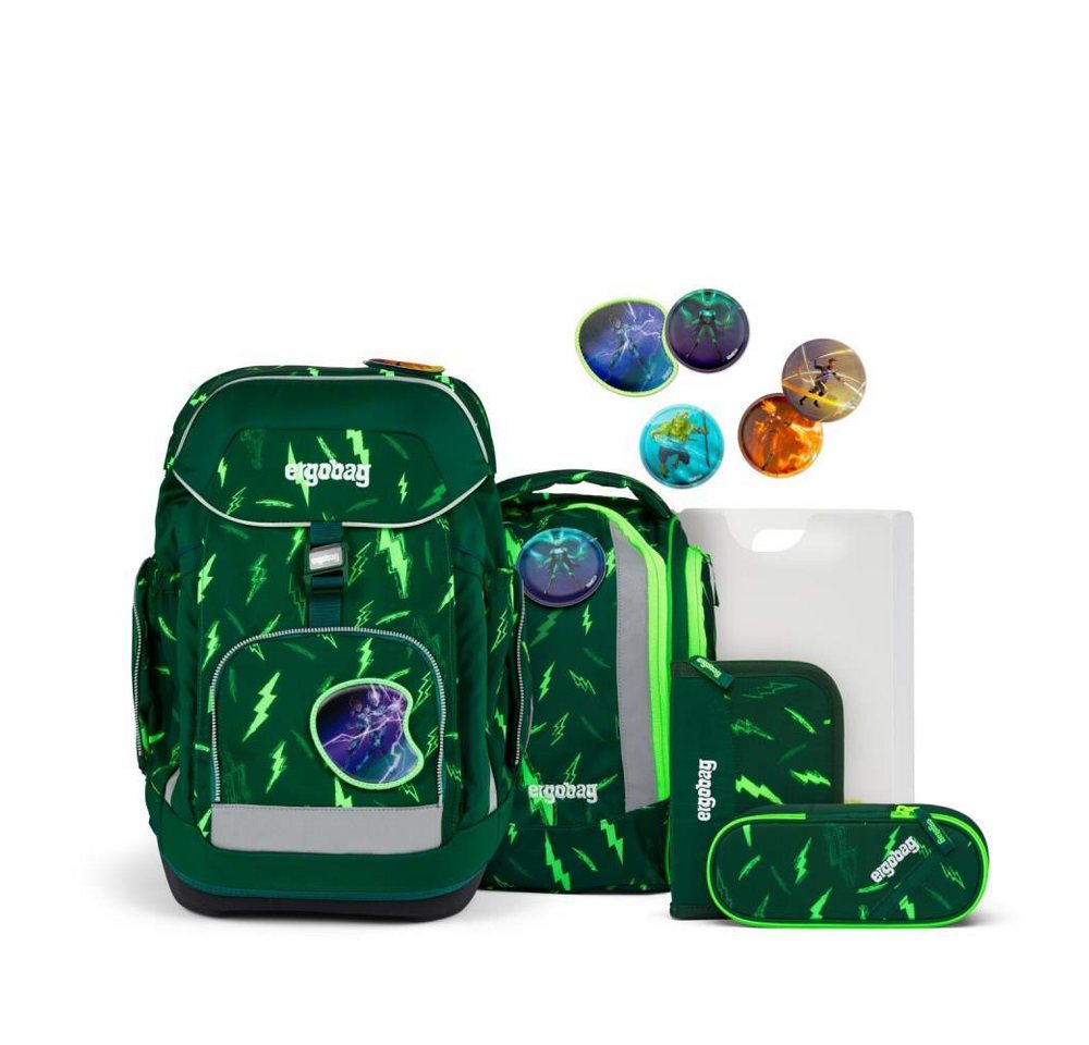 ergobag Schulrucksack Maxi (5tlg) von ergobag