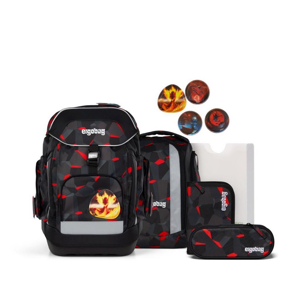 ergobag Schulrucksack Maxi (5tlg) von ergobag
