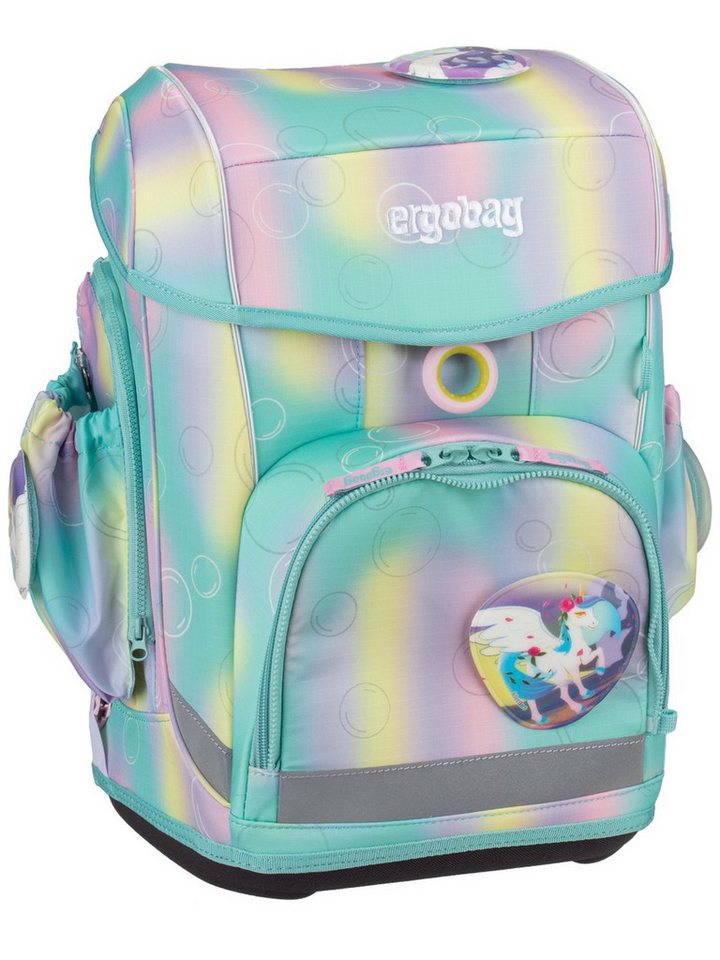 ergobag Schulrucksack cubo light Set GLOW von ergobag