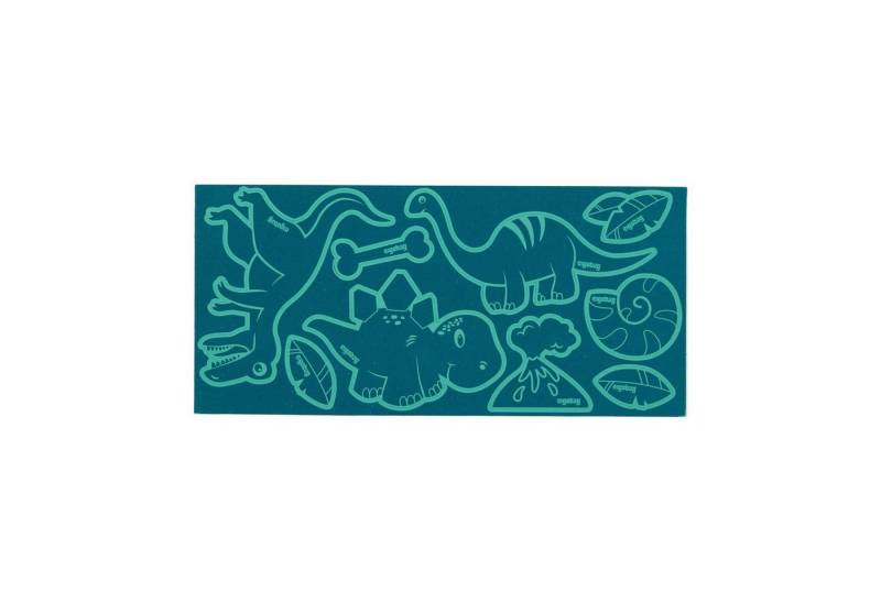 ergobag Schulrucksack ergobag Sticker Reflexie-Sticker Set Dinosaurier von ergobag