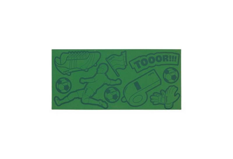 ergobag Schulrucksack ergobag Sticker Reflexie-Sticker Set Fußball von ergobag