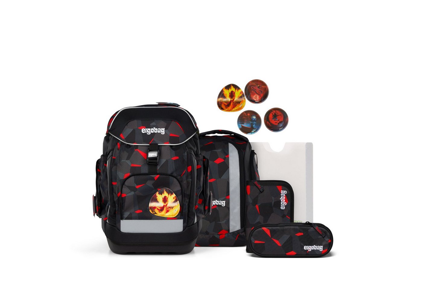 ergobag Schulrucksack ergobag maxi Schulrucksack-Set TaekBärdo von ergobag