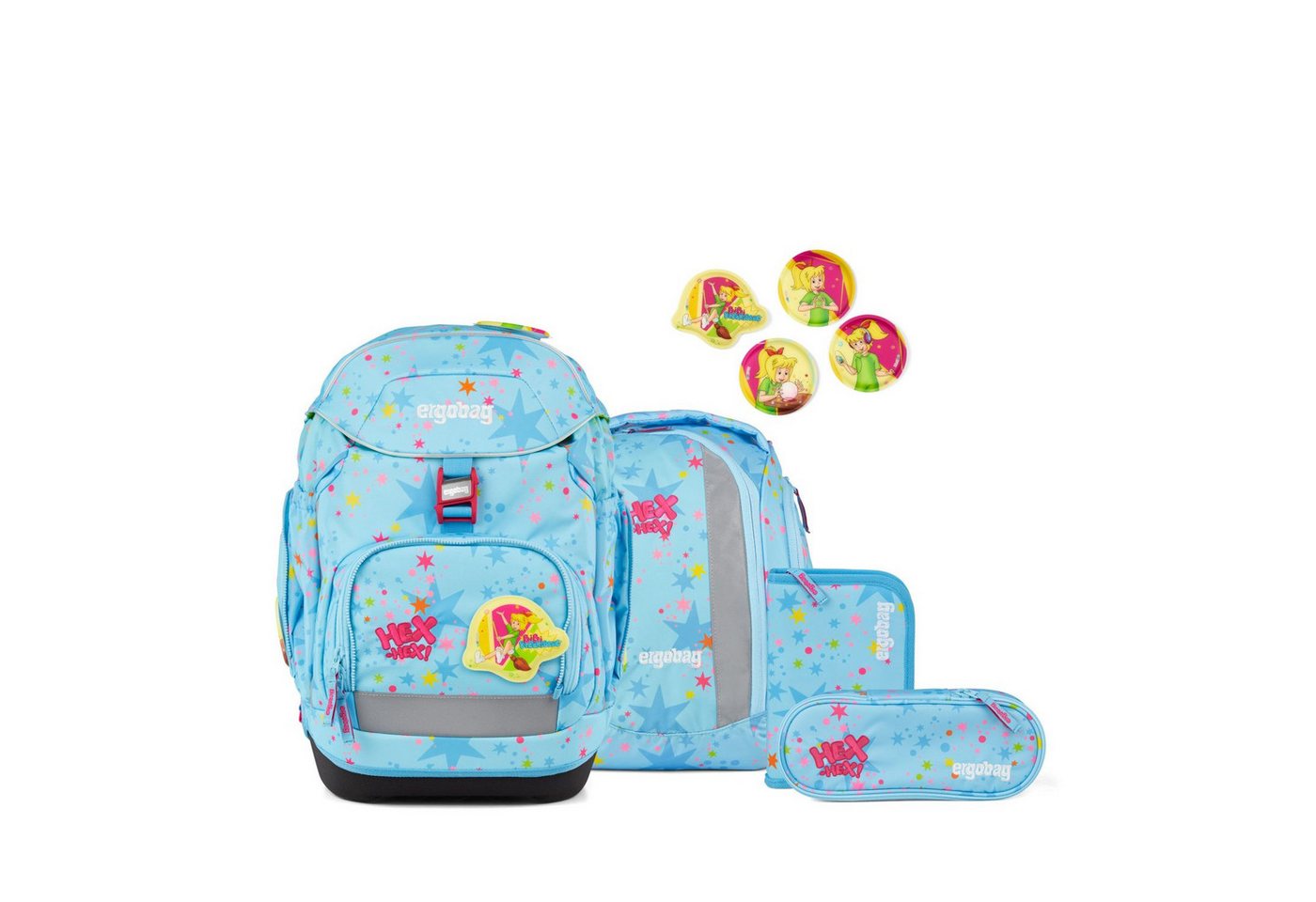 ergobag Schulrucksack ergobag pack Schulrucksack-Set Bärhext von ergobag