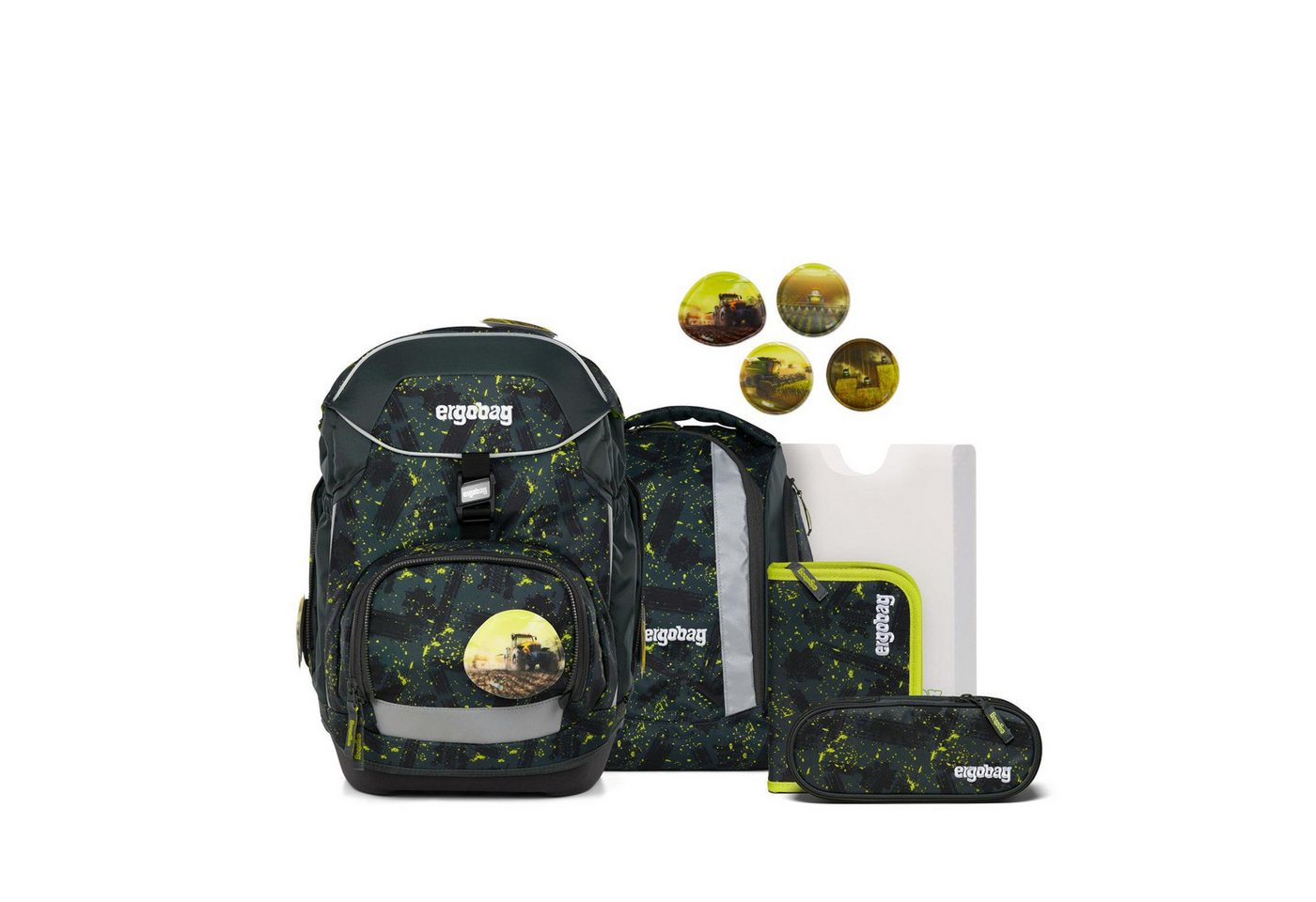 ergobag Schulrucksack ergobag pack Schulrucksack-Set MähdreschBär von ergobag