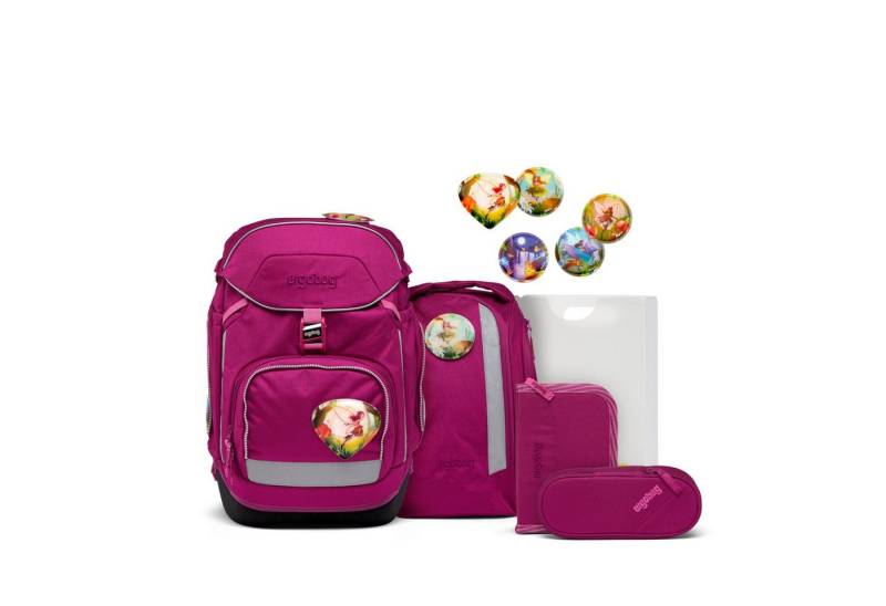 ergobag Schulranzen Ergobag Pack WaldzauBär Set 6-teilig Schulrucksack von ergobag
