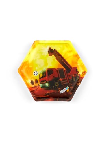 ergobag Sound LED Klettie Motivwelt Themenwelt Klettflächen Sammelspaß Individualisierung Feuerwehr - Multi Colored von ergobag