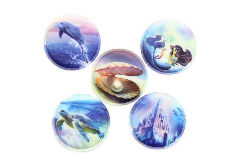 ergobag Taschenanhänger Klettie-Set 5-tlg. Meerjungfrauen von ergobag