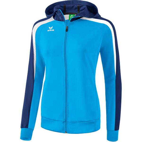 ERIMA Damen Liga 2.0 Trainingsjacke mit Kapuze von erima