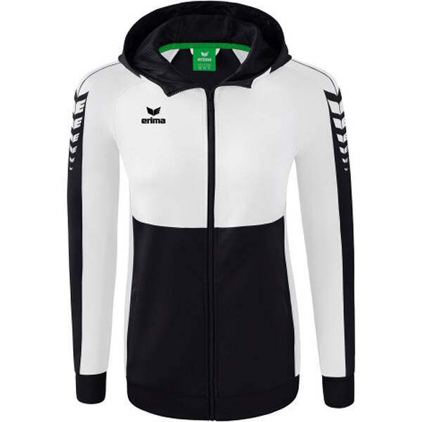 ERIMA Damen Six Wings Trainingsjacke mit Kapuze von erima