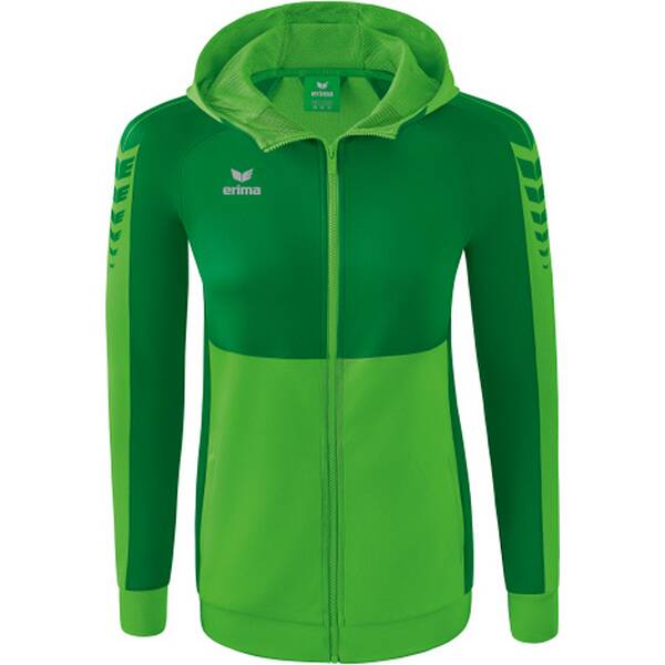 ERIMA Damen Six Wings Trainingsjacke mit Kapuze ERIMA Damen Six Wings Trainingsjacke mit Kapuze von erima
