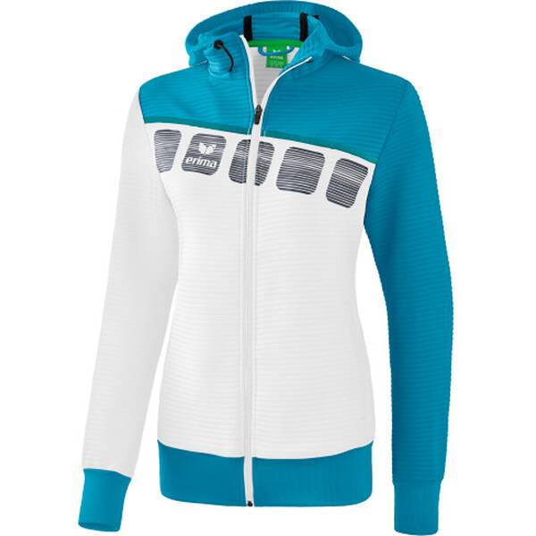 ERIMA Fußball - Teamsport Textil - Jacken 5-C Trainingsjacke Kapuze Damen von erima