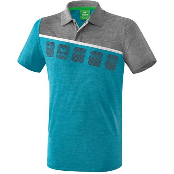 ERIMA Fußball - Teamsport Textil - Poloshirts 5-C Poloshirt Kids von erima
