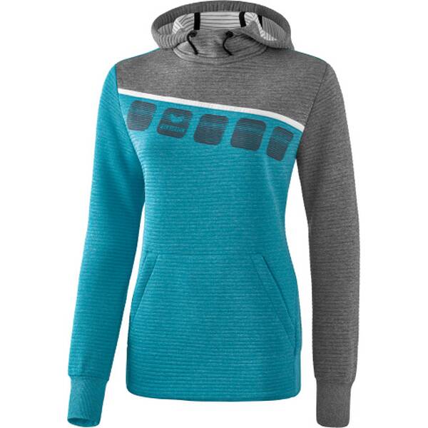 ERIMA Fußball - Teamsport Textil - Sweatshirts 5-C Kapuzensweat Damen von erima