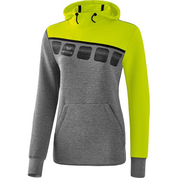 ERIMA Fußball - Teamsport Textil - Sweatshirts 5-C Kapuzensweat Damen von erima