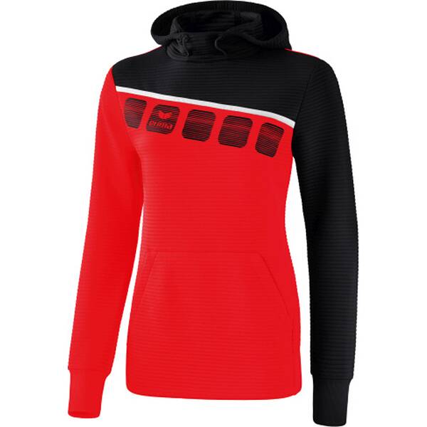 ERIMA Fußball - Teamsport Textil - Sweatshirts 5-C Kapuzensweat Damen von erima