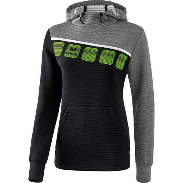 ERIMA Fußball - Teamsport Textil - Sweatshirts 5-C Kapuzensweat Damen von erima