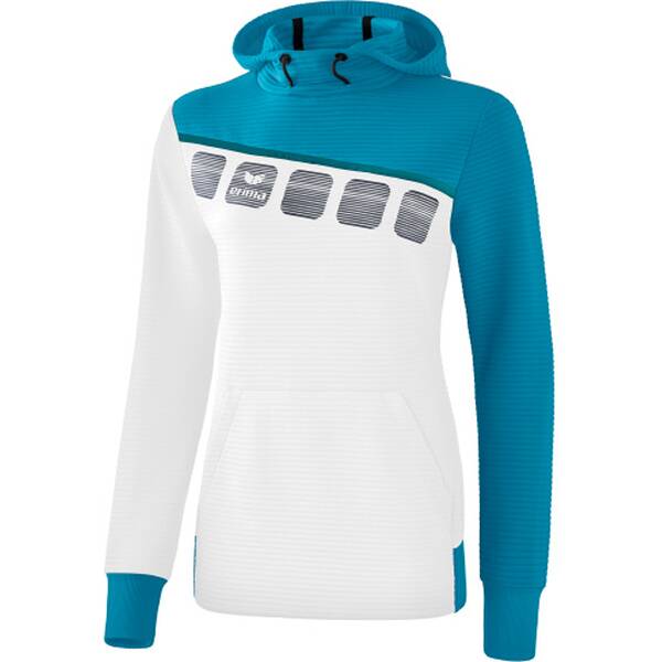 ERIMA Fußball - Teamsport Textil - Sweatshirts 5-C Kapuzensweat Damen von erima