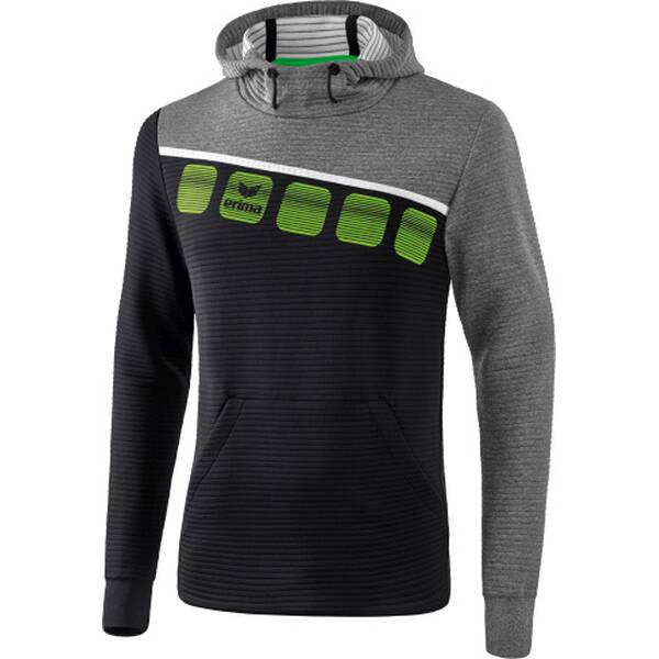 ERIMA Fußball - Teamsport Textil - Sweatshirts 5-C Kapuzensweat Kids von erima