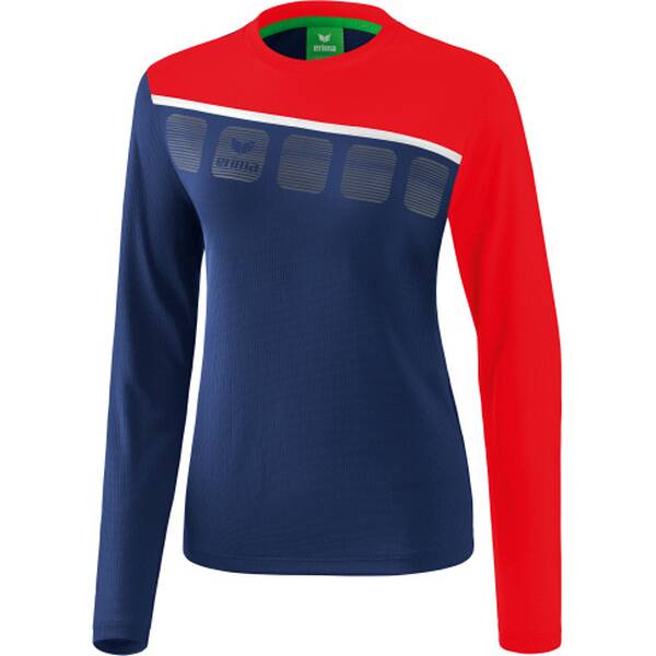 ERIMA Fußball - Teamsport Textil - Sweatshirts 5-C Longsleeve Damen von erima