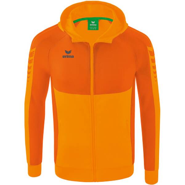 ERIMA Herren Six Wings Trainingsjacke mit Kapuze von erima