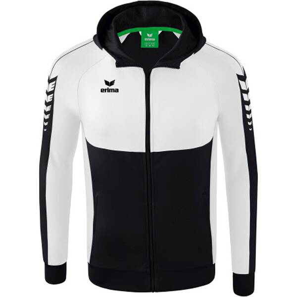 ERIMA Herren Six Wings Trainingsjacke mit Kapuze von erima