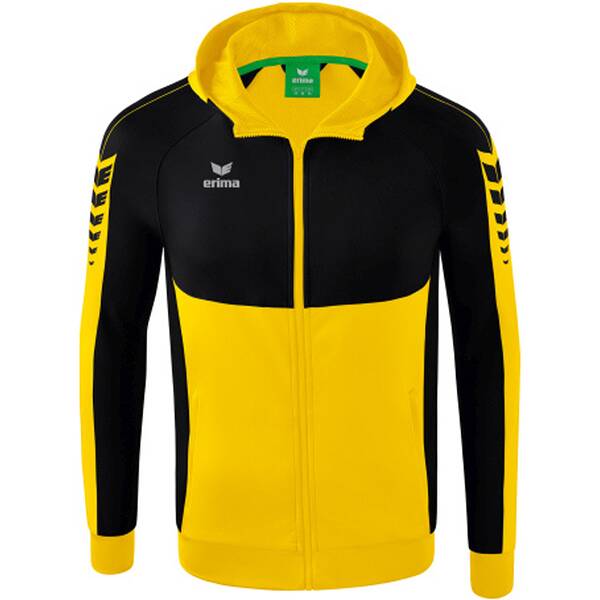 ERIMA Herren Six Wings Trainingsjacke mit Kapuze von erima