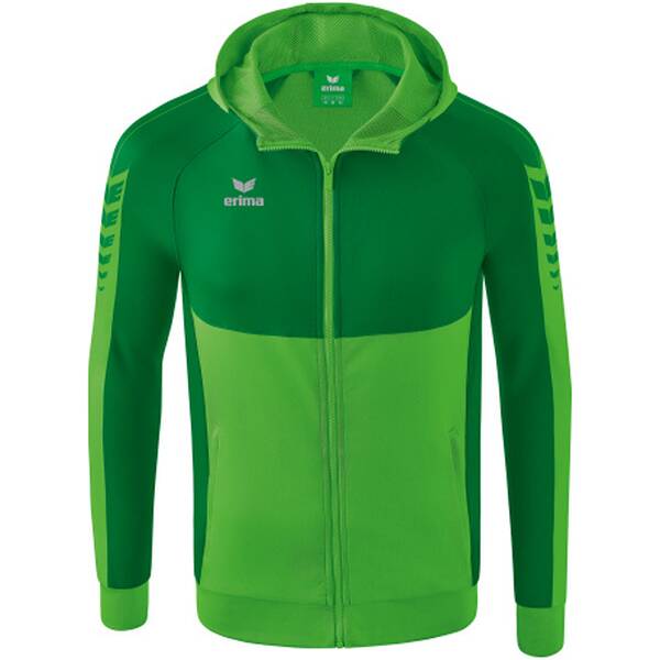 ERIMA Herren Six Wings Trainingsjacke mit Kapuze von erima