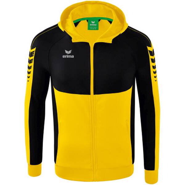 ERIMA Herren Six Wings Trainingsjacke mit Kapuze von erima