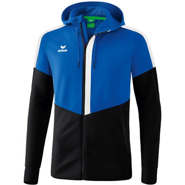 ERIMA Herren Squad Trainingsjacke mit Kapuze von erima