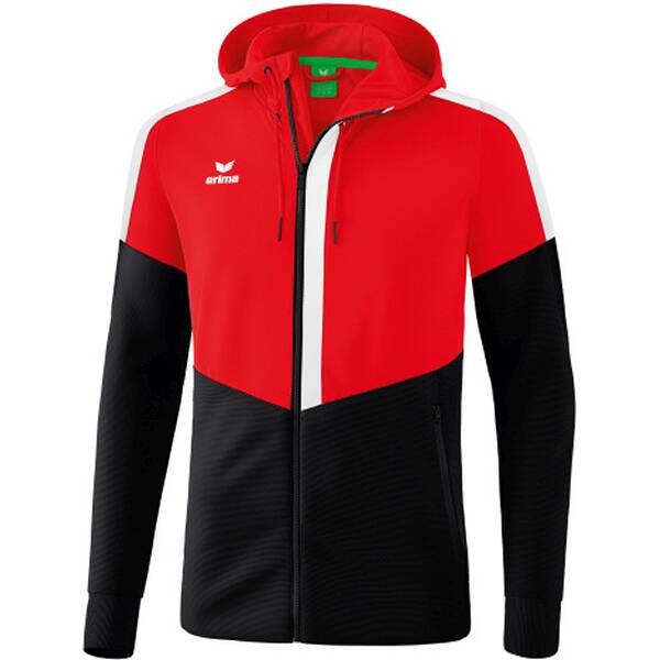 ERIMA Herren Squad Trainingsjacke mit Kapuze von erima