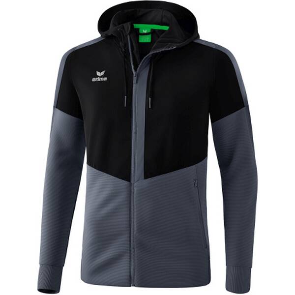 ERIMA Herren Squad Trainingsjacke mit Kapuze von erima