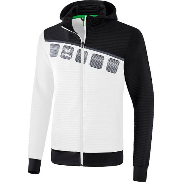 ERIMA Trainingsjacke mit Kapuze 5-C von erima