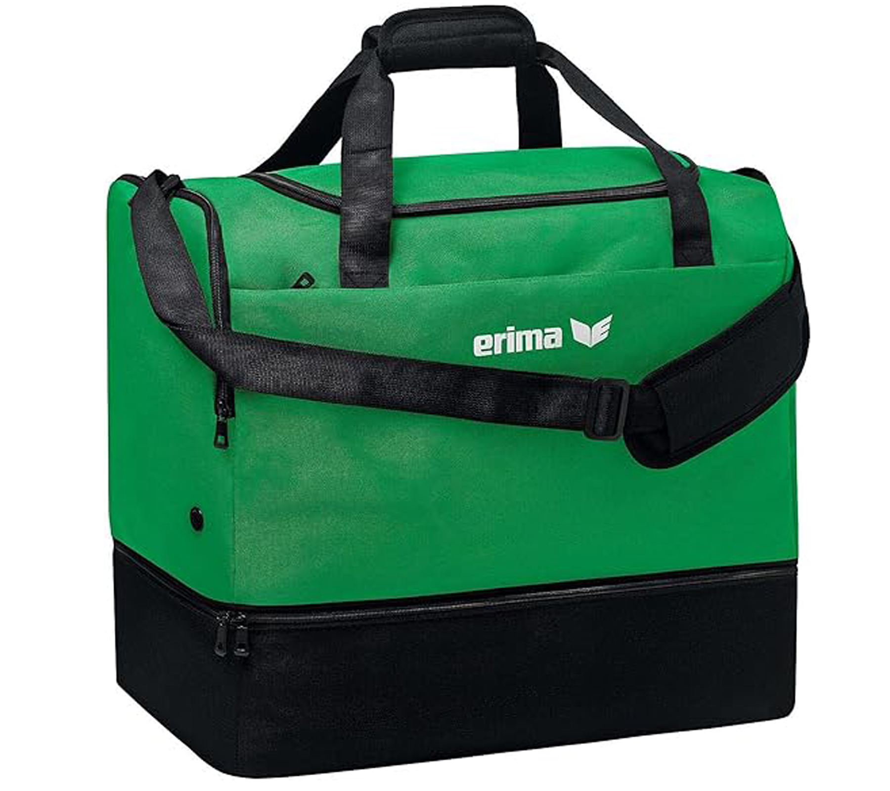 erima Sportsbag Team Botton Case Tasche Sport-Tasche Fußball-Tasche mit Nassfach Fitness-Studio Tasche 35 Liter 7232109 Grün von erima