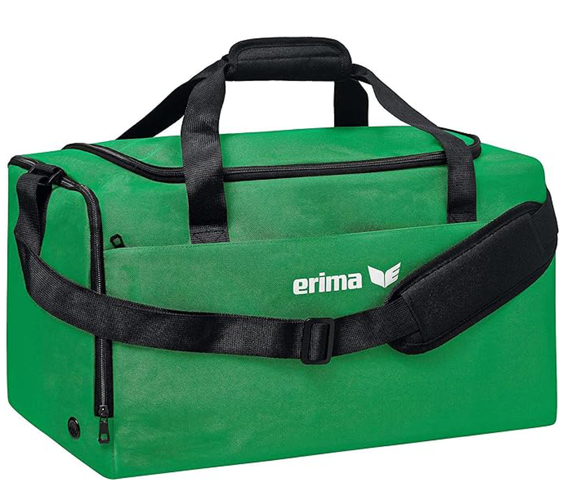 erima Sportsbag Team Tasche Sport-Tasche Fußball-Tasche mit Nassfach Fitness-Studio Tasche 65 Liter 7232104 Grün von erima