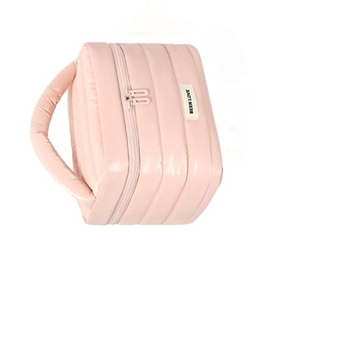 Tragbare Makeup Tasche mit groß für Damen und Frauen/Schminktasche mit reißverschluss/Reise Kosmetiktasche/Make Pinsel Organizer Bag/Wasserabweisendes Daunenjackenstoff/Cosmetic Handtasche Tragbare Makeup Tasche mit groß für Damen und Frauen/Schminktasche mit reißverschluss/Reise Kosmetiktasche/Make Pinsel Organizer Bag/Wasserabweisendes Daunenjackenstoff/Cosmetic Handtasche von erised's bifrost