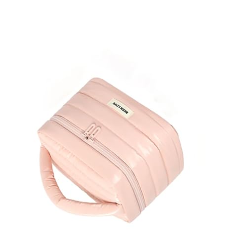Tragbare Makeup Tasche mit groß für Damen und Frauen/Schminktasche mit reißverschluss/Reise Kosmetiktasche/Make Pinsel Organizer Bag/Wasserabweisendes Daunenjackenstoff/Cosmetic Handtasche Tragbare Makeup Tasche mit groß für Damen und Frauen/Schminktasche mit reißverschluss/Reise Kosmetiktasche/Make Pinsel Organizer Bag/Wasserabweisendes Daunenjackenstoff/Cosmetic Handtasche von erised's bifrost