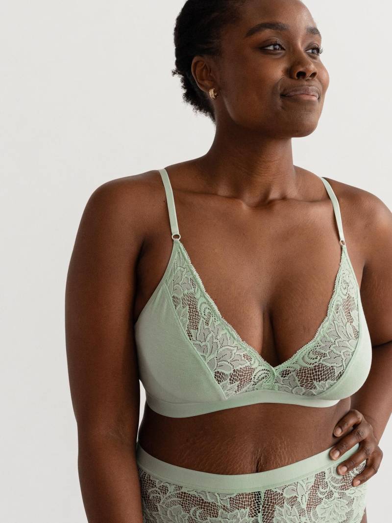 erlich textil Alisa für Frauen aus TENCEL™ Modal x Micro in salbei von erlich textil