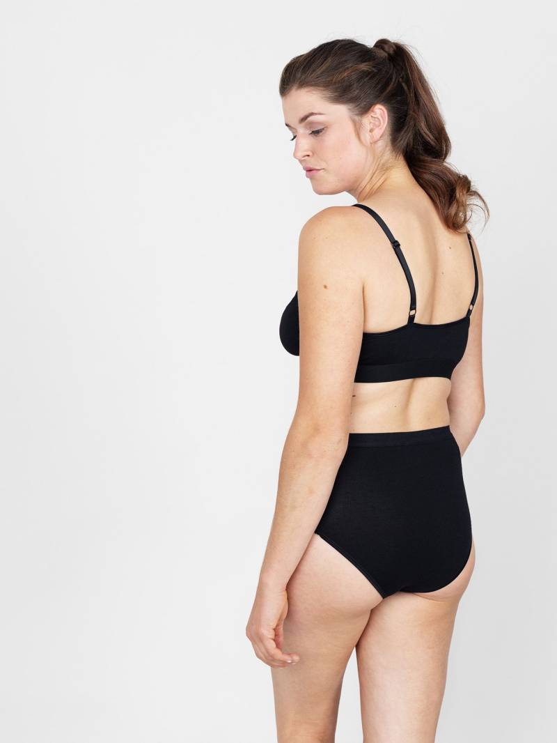 erlich textil Alisa für Frauen aus TENCEL™ Modal x Micro in schwarz von erlich textil